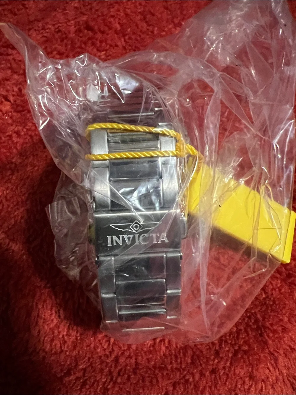 Invicta Men's Silver Tone Stainless Steel Watch